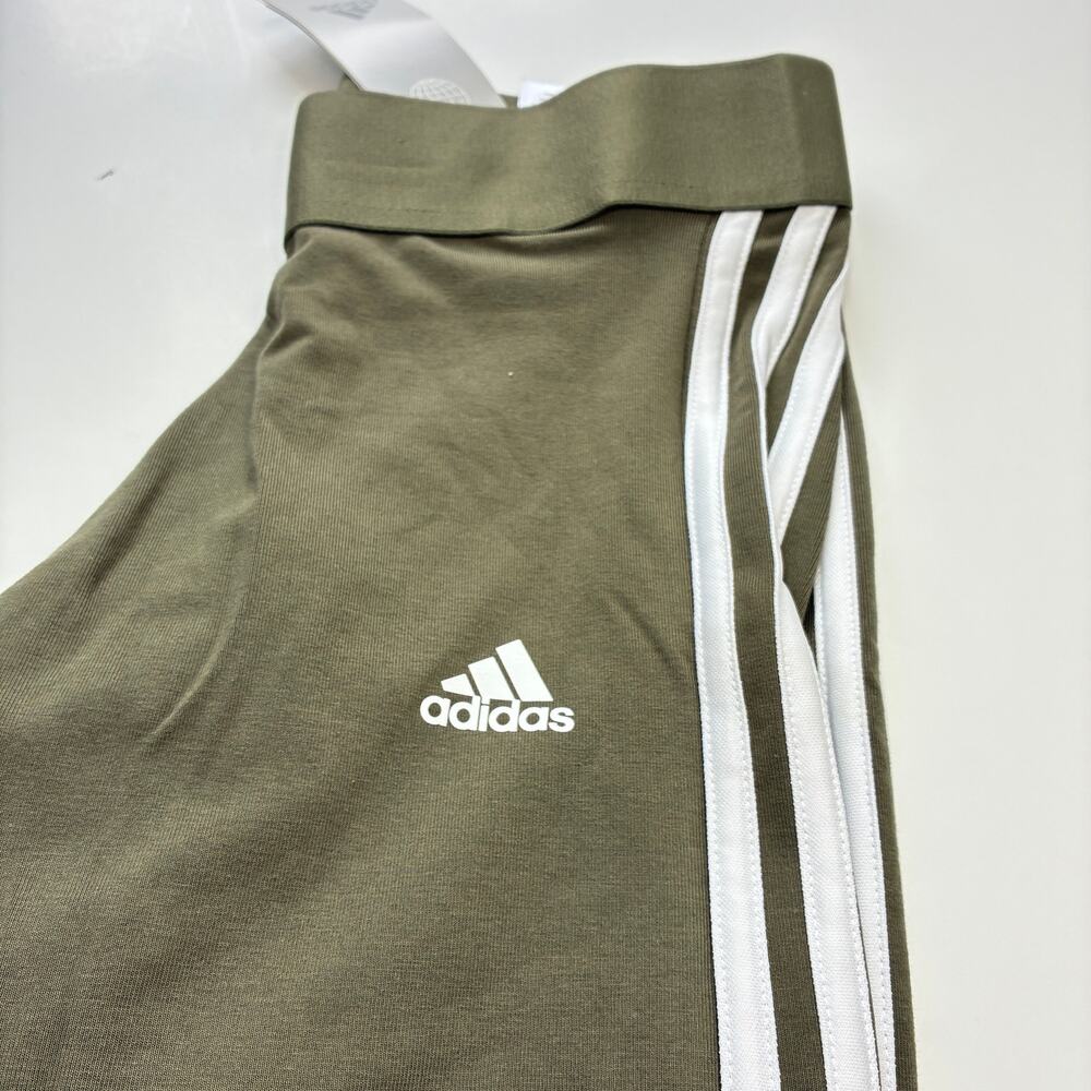 Adidas Green Tight Fit Mid Rise Full-Length Style Athletic Leggings NWT Womens S - Picture 2 of 10